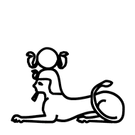 Egyptian Hieroglyph-#13B18