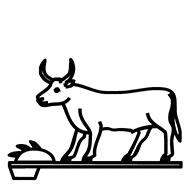 Egyptian Hieroglyph-#13B3D