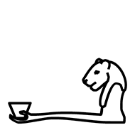 Egyptian Hieroglyph-#13B96
