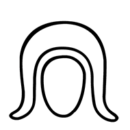 Egyptian Hieroglyph-#13BDA