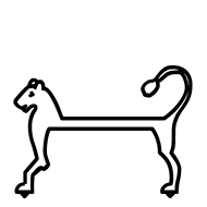 Egyptian Hieroglyph-#140AB