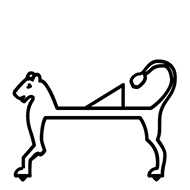 Egyptian Hieroglyph-#140AC