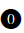 Negative Circled Digit Zero