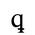 Latin Small Letter Q With Stroke Through Descender