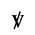 Latin Small Letter V With Diagonal Stroke