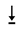 Downwards Triangle-Headed Arrow To Bar