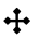 Cross Pommee