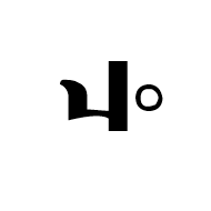 Mongolian Letter Sibe Cha
