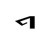 Mongolian Letter Ali Gali Da