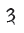 Newa Digit Three