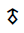 Old Turkic Letter Orkhon At